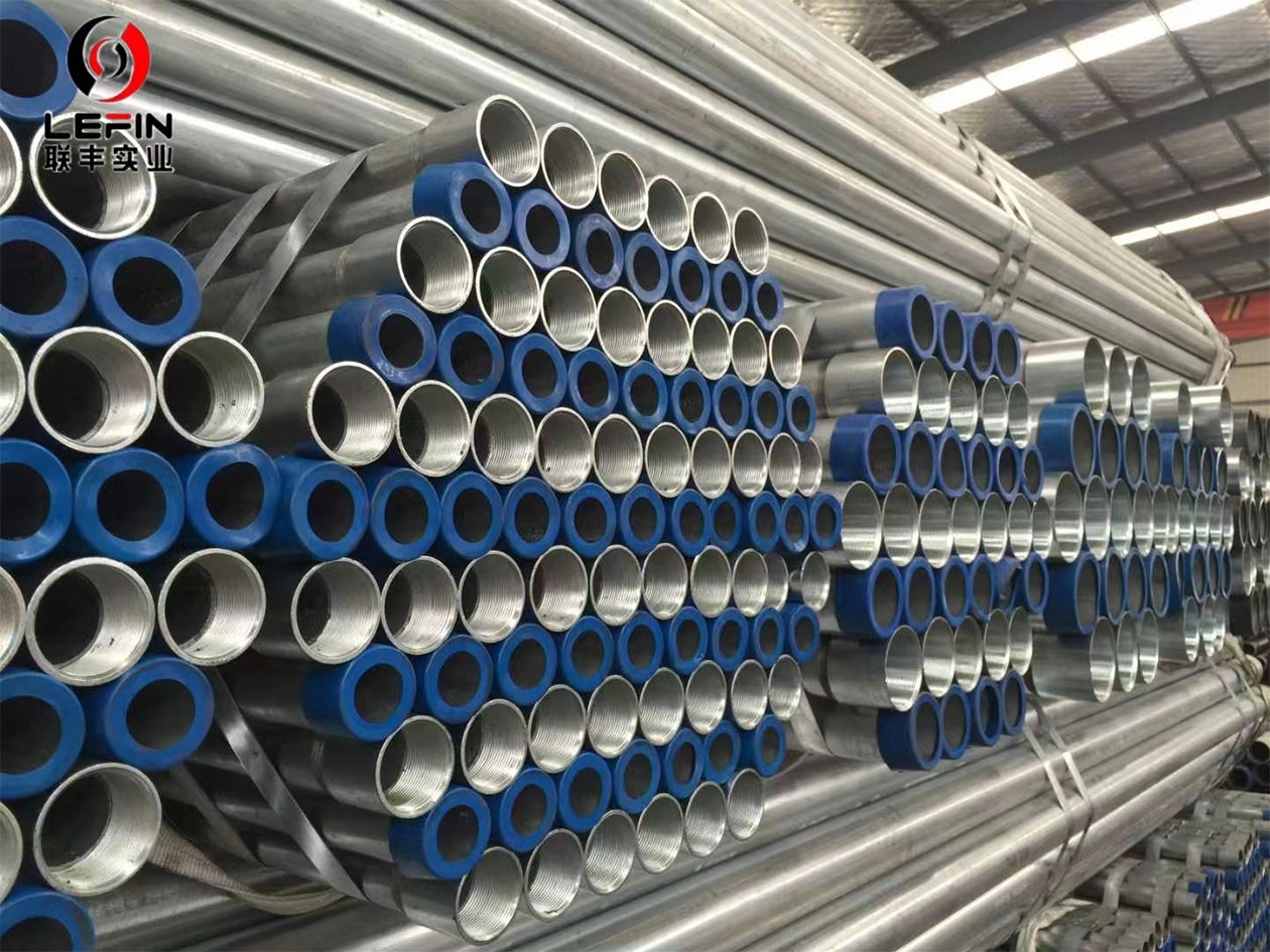 LEFIN STEEL-GI PIPE with couplings